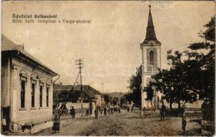 Szikszó, Római katolikus templom, Varga utca. Stamberger Márk kiadása