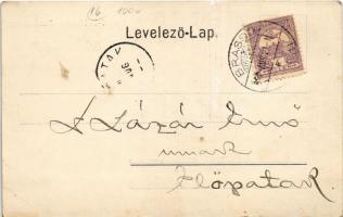 1900 Barcaföldvár, Brassó-Földvár, Marienburg, Feldioara; Várrom / castle ruins (r)