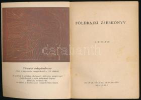 Földrajzi zsebkönyv. X. köt. Szerk.: Láng Sándor, Miklós Gyula, Tóth Aurél. Bp.,(1958.),Magyar Földr...