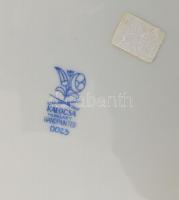 Kalocsai tányér, kézzel festett, jelzett, hibátlan, d:24,5cm