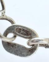 Ezüst (Ag) nyaklánc kereszttel, jelzett, h:40cm, nettó:5g