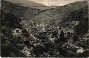 1916 Hodrusbánya, Banská Hodrusa (Hodrushámor, Hodrusa-Hámre); Sötét-tárói bányatelep. Weisz Jakab kiadása / mine (fa)