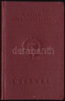 1963 Bp., Magyar Népköztársaság által kiállított útlevél osztrák vízummal, okmánybélyegekkel a végén...