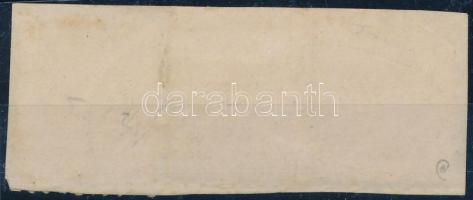 1867 2 x 10kr + 1871 Kőnyomat 5kr vegyes bérmentesítés kivágáson / 1867 2 x 10kr + 1871 5kr mixed fr...