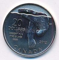Kanada 2012. 20$ Ag Jegesmedve T:PP Canada 2012. 20 Dollars Ag Polar bear C:PP Krause KM#1226