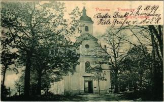 1899 (Vorläufer) Pozsony, Pressburg, Bratislava; Mélyút kápolna / chapel (r)