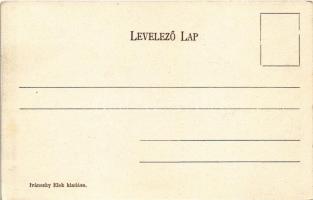 Besztercebánya, Banská Bystrica; Mátyás király háza, vár. Ivánszky Elek kiadása / castle (EB)