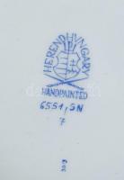 Herendi SN (Siang Noir) mintás barokk fedeles váza. Kézzel festett porcelán. Hibátlan, jelzett. m: 4...