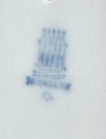 Zsolnay porcelán boxer kutya, kézzel festett, jelzett, hibátlan, m: 13 cm