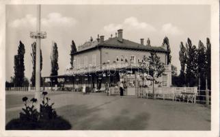 Balatonföldvár Bahnhof Foto AK