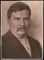 cca 1913 Móricz Zsigmond (1879-1942) író fényképe, 12×8,5 cm