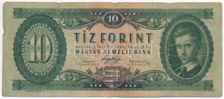 1947. 10Ft "A 639 011088" T:III- 
Adamo F2