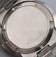 Omega Dynamic (1970 körül), automata, férfi karóra, , acél szíjjal, működik, d:42mm (korának megfele...