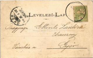 1904 Stószfürdő, Stoósz-fürdő, Kúpele Stós; Mária villa. Wlaszlovits Gusztáv kiadása / villa (ázott ...