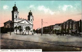 Debrecen, Református nagytemplom, Felső kereskedelmi iskola