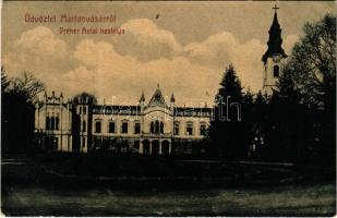 1907 Martonvásár, Dreher Antal kastélya. W.L. 1292. (EK)
