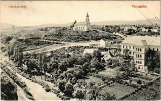 1911 Veszprém, Dávid árvaház. Pósa Endre kiadása (EB)