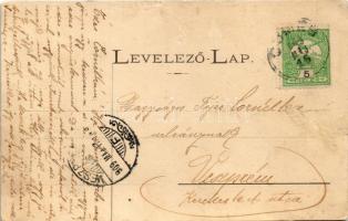 1909 Sümeg, Ramassetter utca. Horvát Gábor kiadása (r)