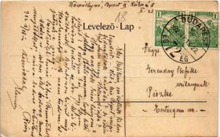 1922 Keszthely, Hullám és Balaton szálloda a parton (EB)