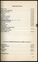1986 K. Távbeszélő névsor. "Szolgálati Használatra." Benne ismert politikusok telefonszáma...