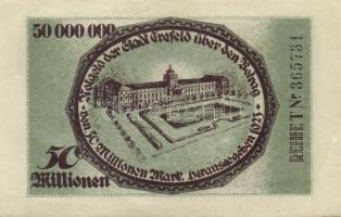 Német Birodalom/Weimari Köztársaság/Crefeld 1923.8.13. 50.000.000M T:I-