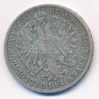 Ausztria 1861A 1Fl Ag "Ferenc József" T:2-,3
Austria 1861A 1 Florin Ag "Franz Joseph...
