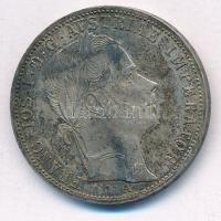 Ausztria 1863A 1Fl Ag "Ferenc József" T:2 patina  Austria 1863A 1 Florin Ag "Franz Joseph" C:XF patina Krause KM#2219