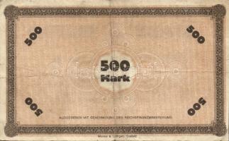 Német Birodalom/Weimari Köztársaság/Crefeld 1922.9.28. 500M T:III