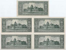 1946. 1.000.000MP (5x) + 100.000.000MP (5x) T: 6db I- sarokhajlásokkal és a széleken kisebb hajlások...