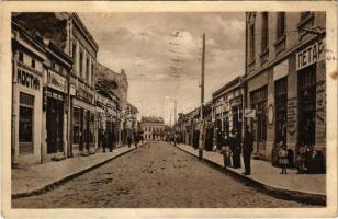 1931 Pozarevac, Pozsarevác, Passarowitz; Dubrovacka street, shops