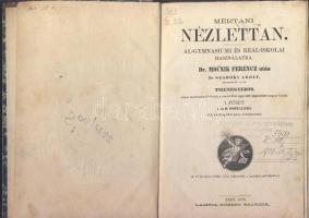 1873 Szabóky Adolf: Mértani nézlettan tankönyv, Pest Lampel Róbert jó állapotban