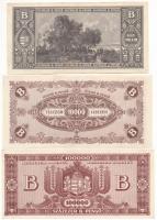 1946. 10.000BP + 100.000BP + 1.000.000BP T:II,II-