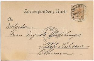 1898 (Vorläufer) Neuester Schlager der Saison gesungen von Richard Waldemar Gesangskomiker in Danzer...
