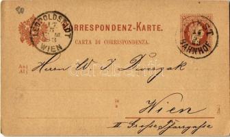 1883 (Vorläufer!!!) Erwartete Dampfer bis 31. dieses Monats. Triest, am 15. Mai 1883. Julius Pollack...