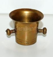 Kis rézmozsár törő nélkül