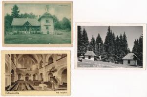 8 db főleg RÉGI erdélyi képeslap vegyes minőségben / 8 mostly pre-1945 Transylvanian postcards in mi...