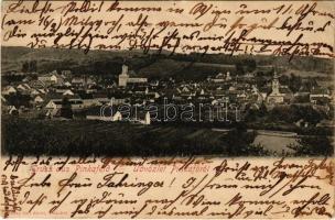 1903 Pinkafő, Pinkafeld; látkép. Verlag Carl Strobl / general view (EK)