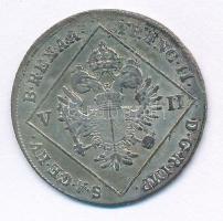 1802E 7kr Ag "I. Ferenc" Gyulafehérvár T:2,2-
Huszár: 2013., Unger III.: 1395.b