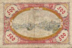 Német Birodalom/Weimari Köztársaság/Bremerhaven, Geestemünde, Lehe 1923.8.10. 500.000M T:III