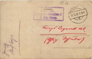 1917 Petrozsény, Petrosani; Bade und Lauzen gef. Rumänen / Román hadifoglyok mosakodása / WWI Romani...