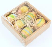 6 db festett húsvéti tojás, eredeti csomagolásában (a fólia sérült)