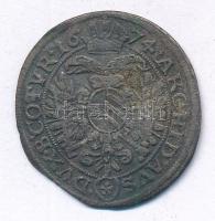 Ausztria 1674. 6kr Ag "I. Lipót" (2,56g) T:2- 
Austria 1674. 6 Kreuzer Ag "Leopold I...