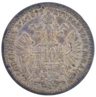 Ausztria 1872. 10kr Ag "Ferenc József" T:1- patina Austria 1872. 10 Kreuzer Ag "Franz Joseph" C:AU patina Krause KM#2206