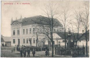 Diószeg, Magyardiószeg, Sládkovicovo; Római katolikus népiskola / Catholic school (r)