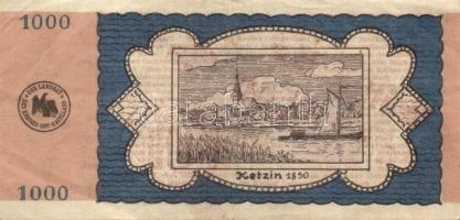 Német Birodalom/Weimari Köztársaság/Nauen 1923.3.1. 1000M 1000.000.000M fny-sal T:II