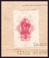 1944 Apáti Abkarovics Béla (1888-1957) festőművész részére kiállított irat másolata, mely szerint 19...