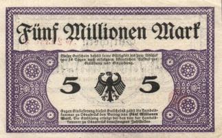 Német Birodalom/Weimari Köztársaság/Osnabrück 1923.9.1. 5000.000M T:II+
