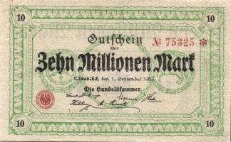 Német Birodalom/Weimari Köztársaság/Osnabrück 1923.9.1. 10.000.000M T:II+