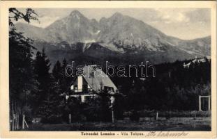 Tátralomnic, Tatranská Lomnica (Tátra, Magas-Tátra, Vysoké Tatry); Villa Tulipán