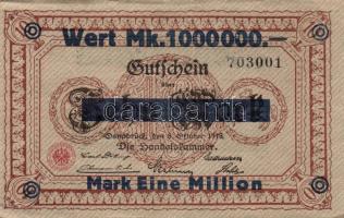 Német Birodalom/Weimari Köztársaság/Osnabrück DN (-1923.8.25.) 1000.000M T:III